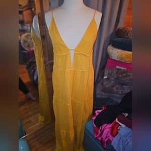 Yellow XL Maxi Dress